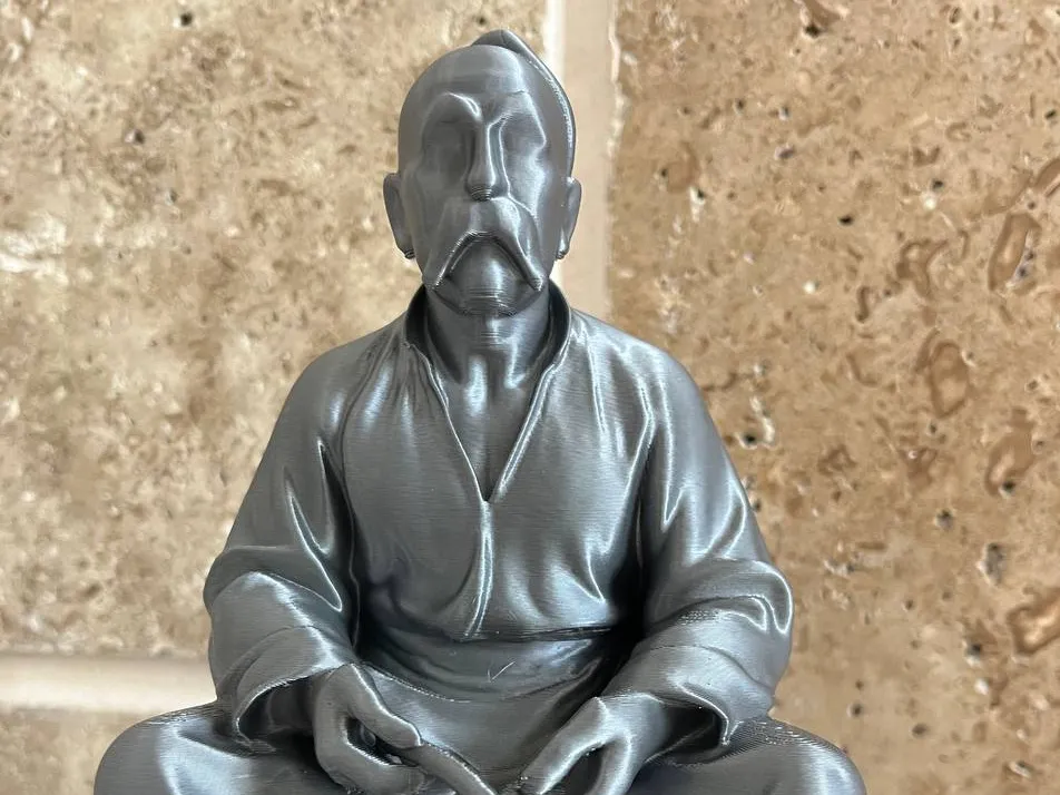 Statuette de cosaque à la pipe