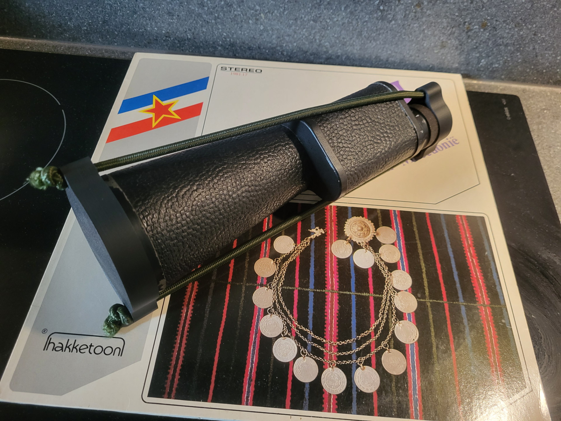Lense cover for soviet ZOMZ MP 20x60 monocular