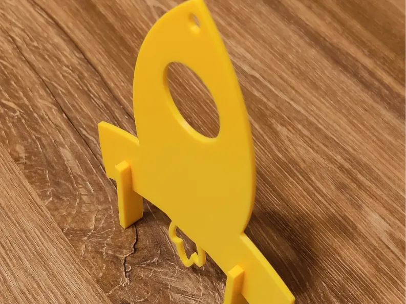 Simple Small 2D Rocket with stands
