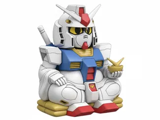 Lucky RX78-2 Gundam keychain