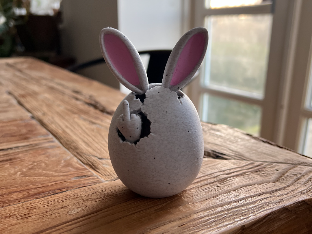 Easter Bunny with an attitude