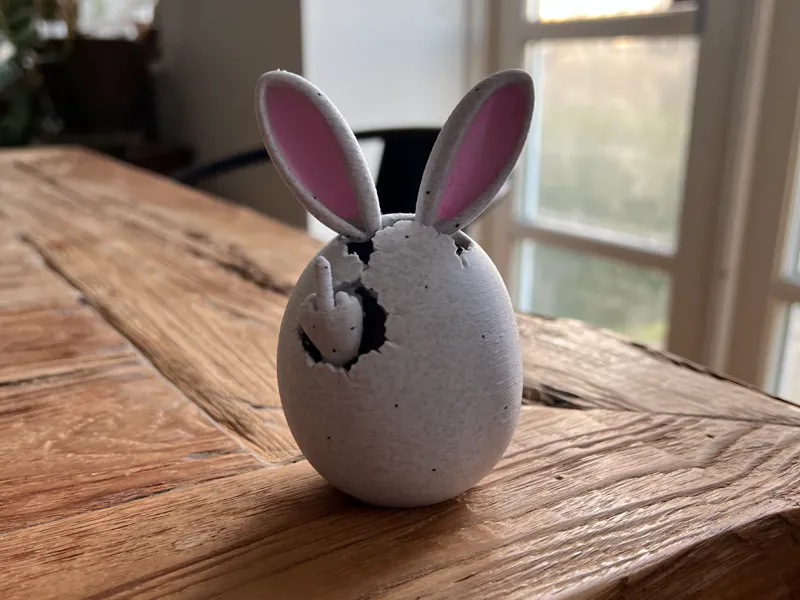 Easter Bunny with an attitude