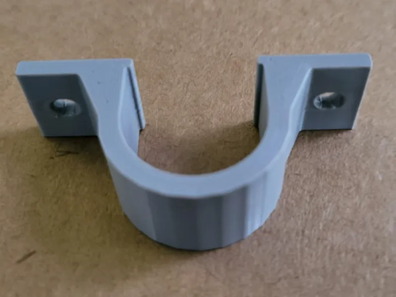 PVC Pipe bracket/mount for 1/2" PVC