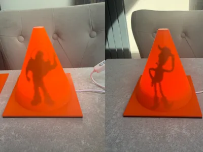 Toy Story Inspired Shadow Lamp – Characters insert