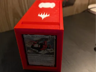 Extended Spiderman MTG Commander Deck Box
