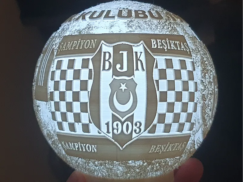 Besiktas Istanbu Mond Lampe LED
