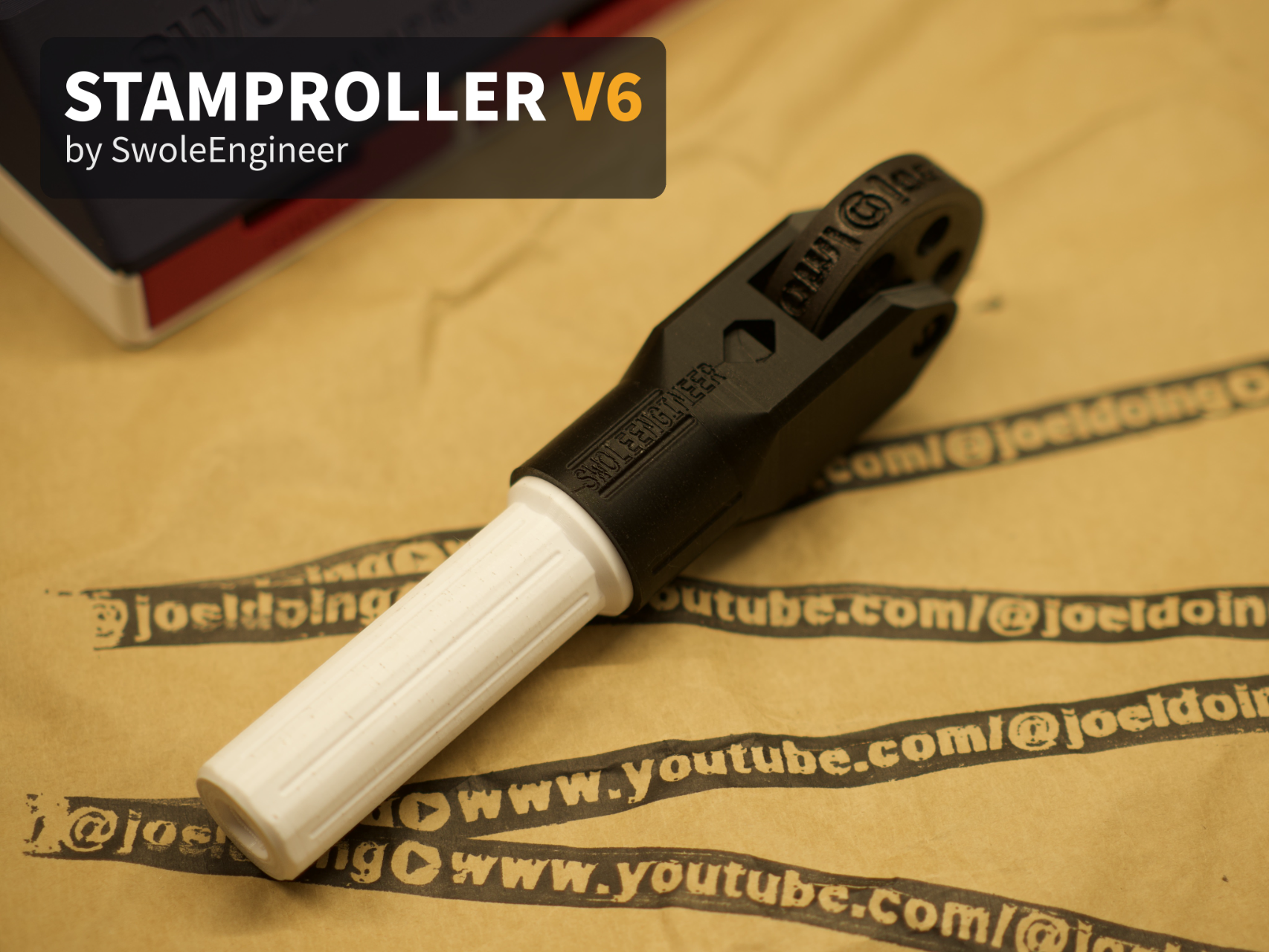 Stamproller 20cm – Marker-Rollstempel - 1