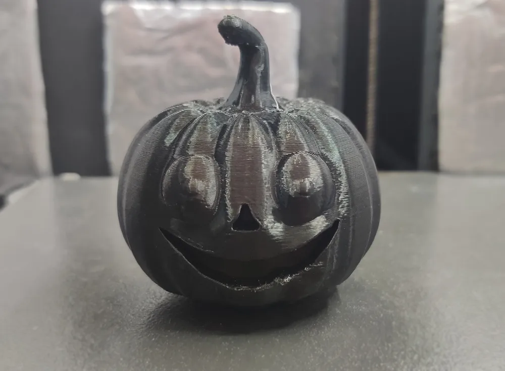 Cute Smiling Pumpkin - Free 3D Print Model - MakerWorld