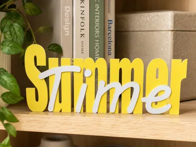 Summer Time - Lettering