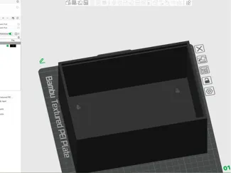 3D Printed Box for a Sliding Lid: Memory Box