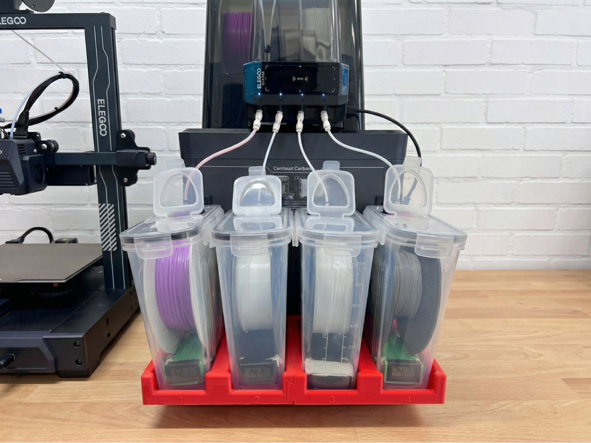 Elegoo Centauri Carbon 2 Drybox Spool Mount System