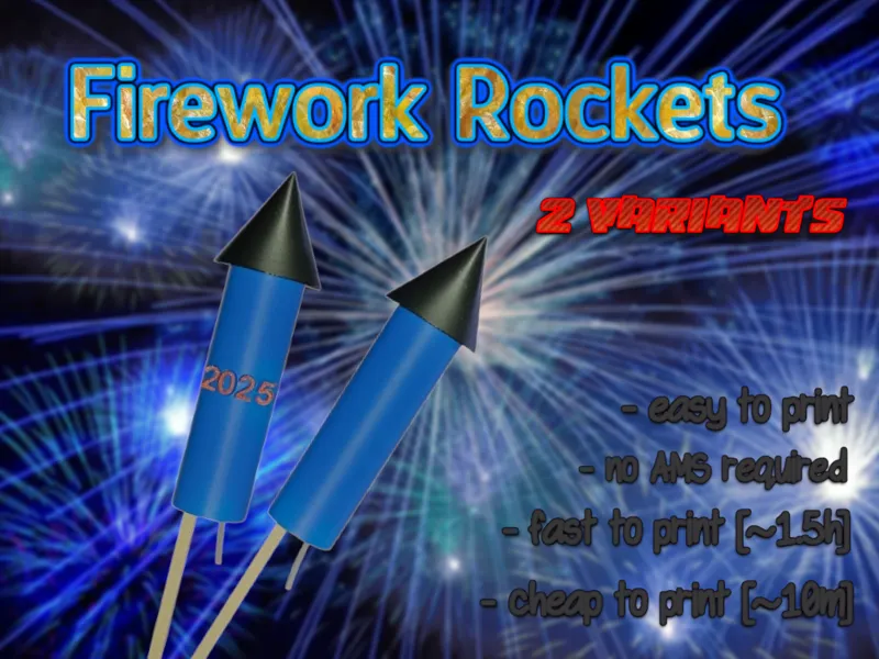Firework Rockets [2 Variants]