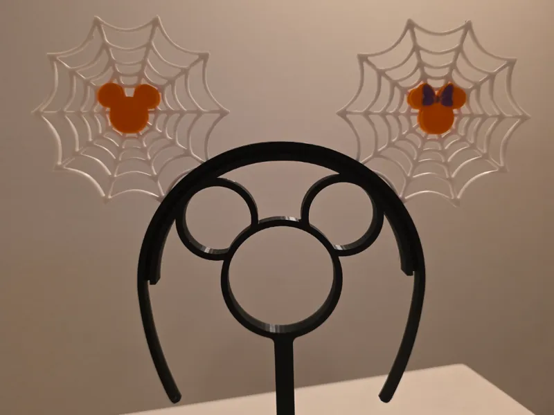 Mickey and Minnie Web ears
