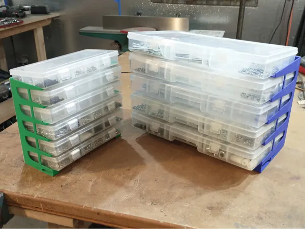 Étagère pour boîtes à compartiments Harbor Freight