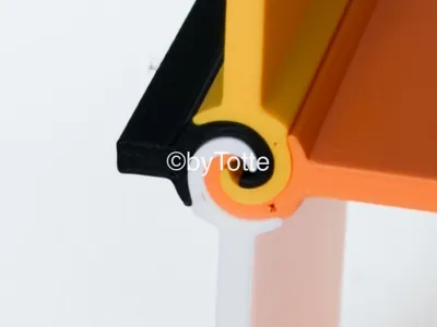 SwirlShelf minimalistic modular desk or wall shelf