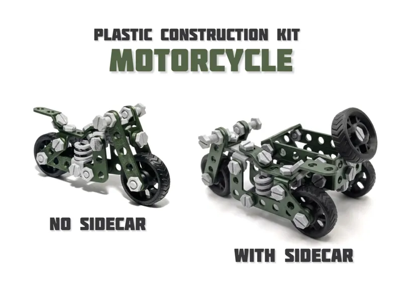 Motorcycle |Plastic Construction Kit