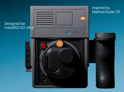Insta360 GO Ultra Mamiya Super23 Style Case Kit v2