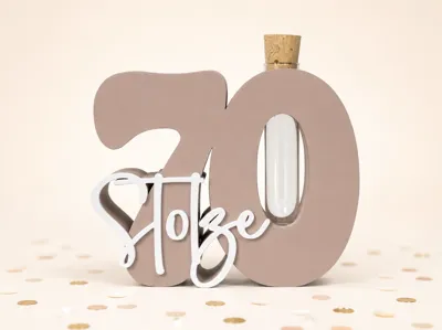 Simple Birthday Numbers with Test Tube