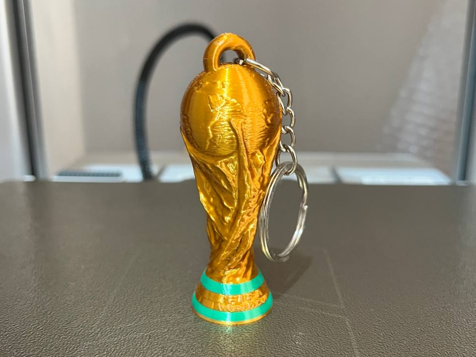 llavero Copa del Mundo FIFA texturizado (AMS)