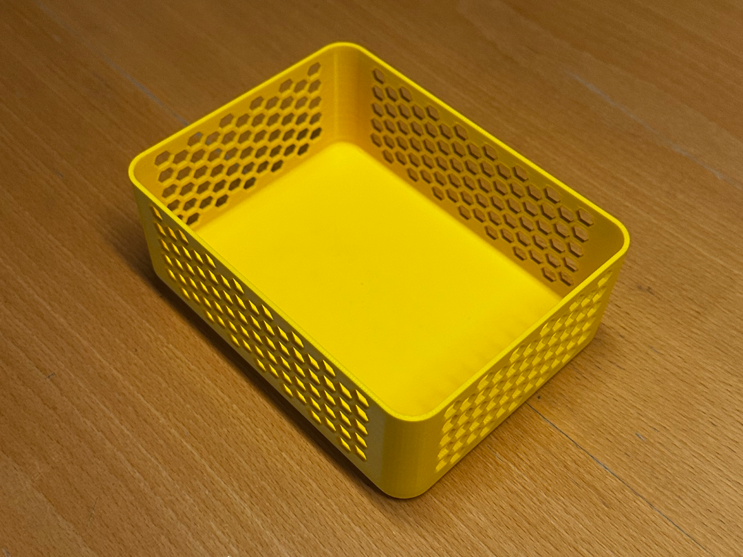 Storage Box family with Honeycomb Walls
