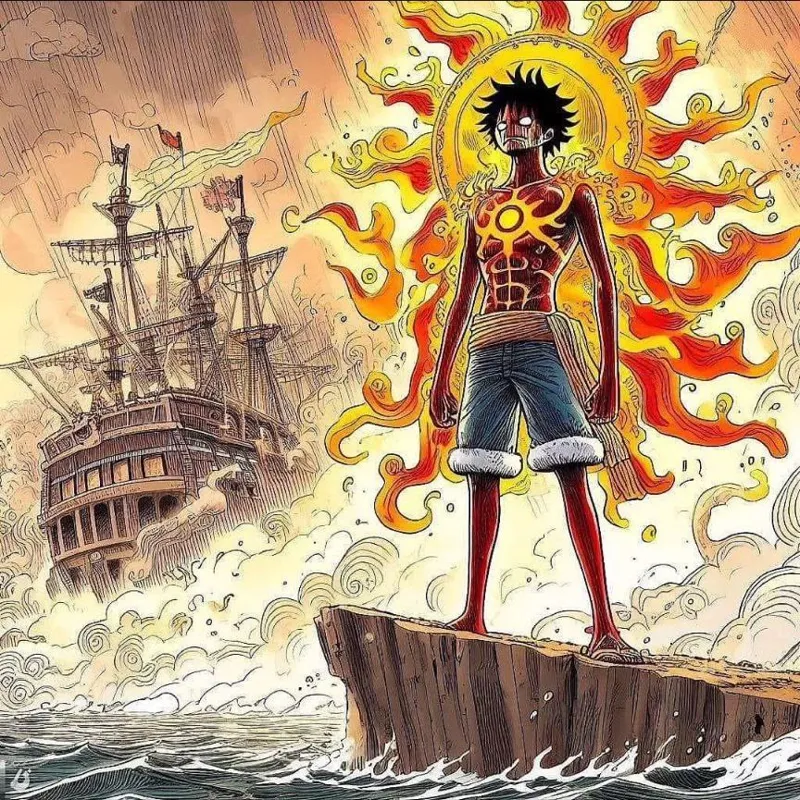 Monkey D. Luffy HueForge
