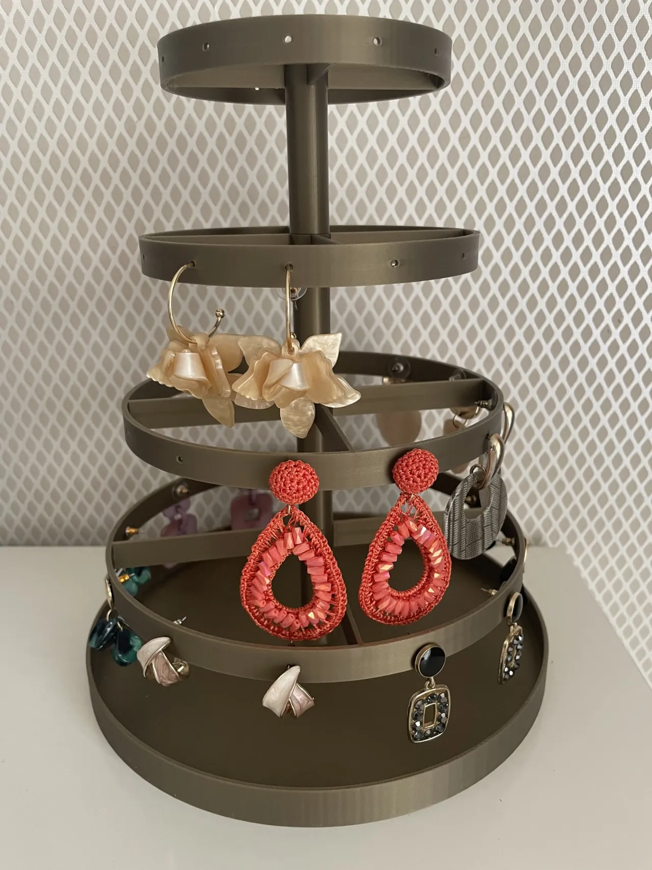 Earring stand view 4