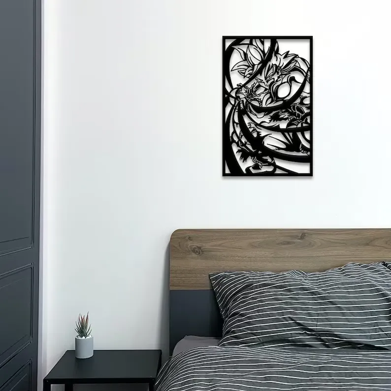 2d wall-art- demon slayer Tengen Uzui