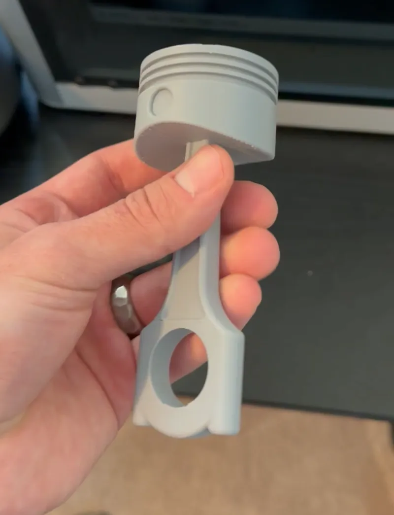 Piston Baby Rattle