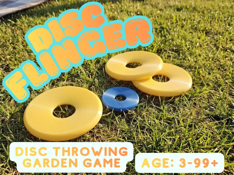 DiscFlinger - Disc Throwing Garden Game