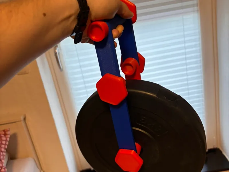 Griff Halter für Hantelscheiben & Verlängerung