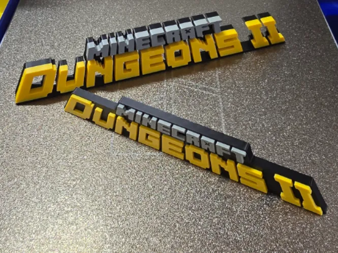 Minecraft Dungeons 2 Logo