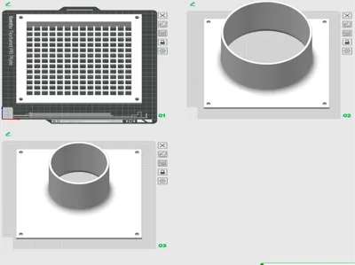 filter box pass through 6in and 4in