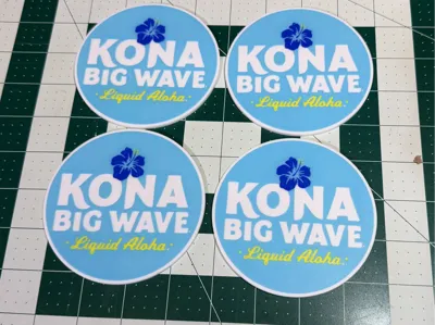 Kona Brewing Big Wave Coasters