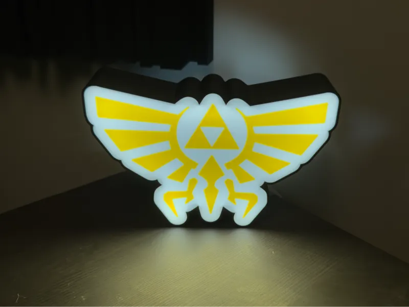 Hylian Crest LED Lamp