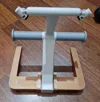 Spool Holder Desk Stand for Double Spool _ No Need Feets