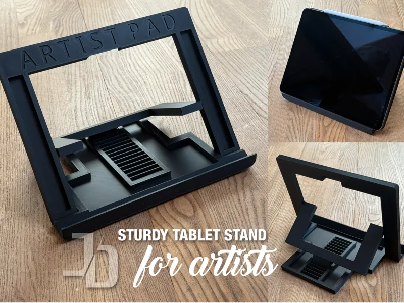 JD Artist Pad for Large Tablets - sturdy stand