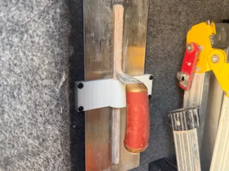 plastering trowel holder