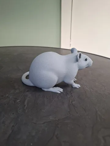 Figura decorativa: Realistic Rat Figurine — vista de referencia 3