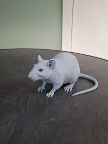 Figura decorativa: Realistic Rat Figurine — vista de referencia 4