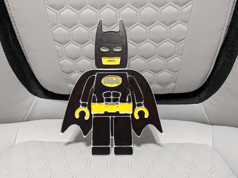 Color-Your-Own Batman Ornament | DIY Kids Craft