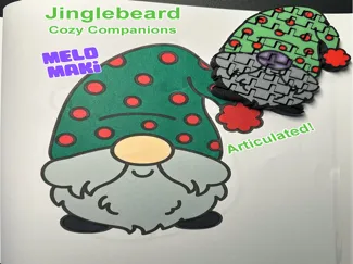 Melo Maki Cozy Christmas Jinglebeard Flexi