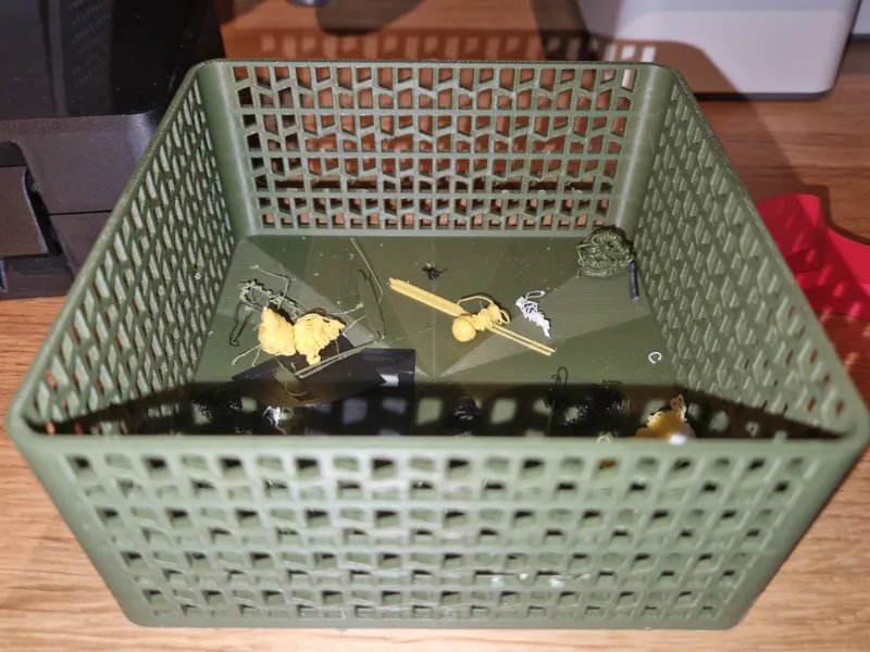 A1 mini Poop Bucket - Minimalist Filament Catcher