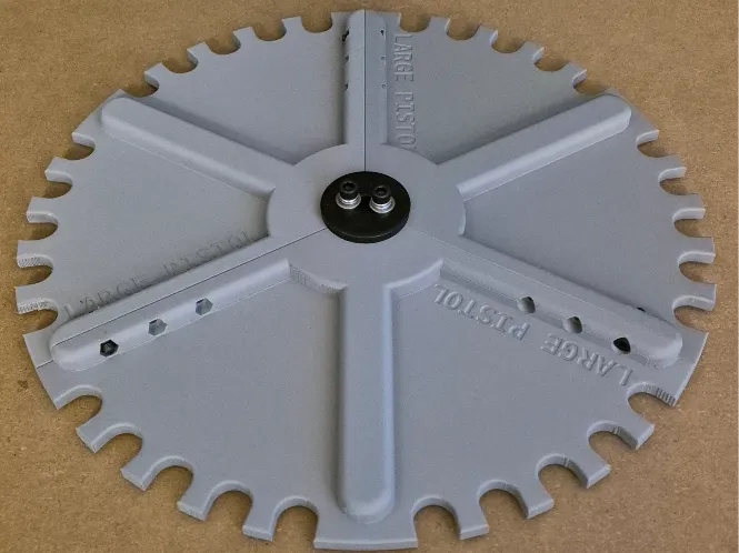 Dillon Large Pistol Case Feed Plate (incl A1 mini)