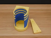 Wall Mount Cup Holder, 0.2mm layer, 2 walls, 8% infill