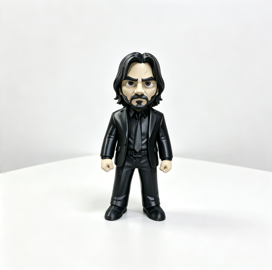 Miniatura 3 do modelo 3D John wick - No AMS