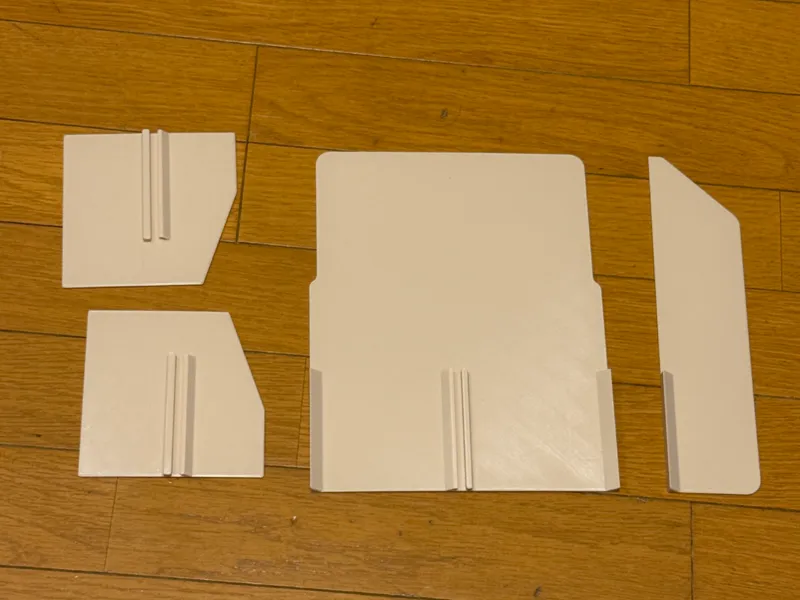 Alphard center box divider