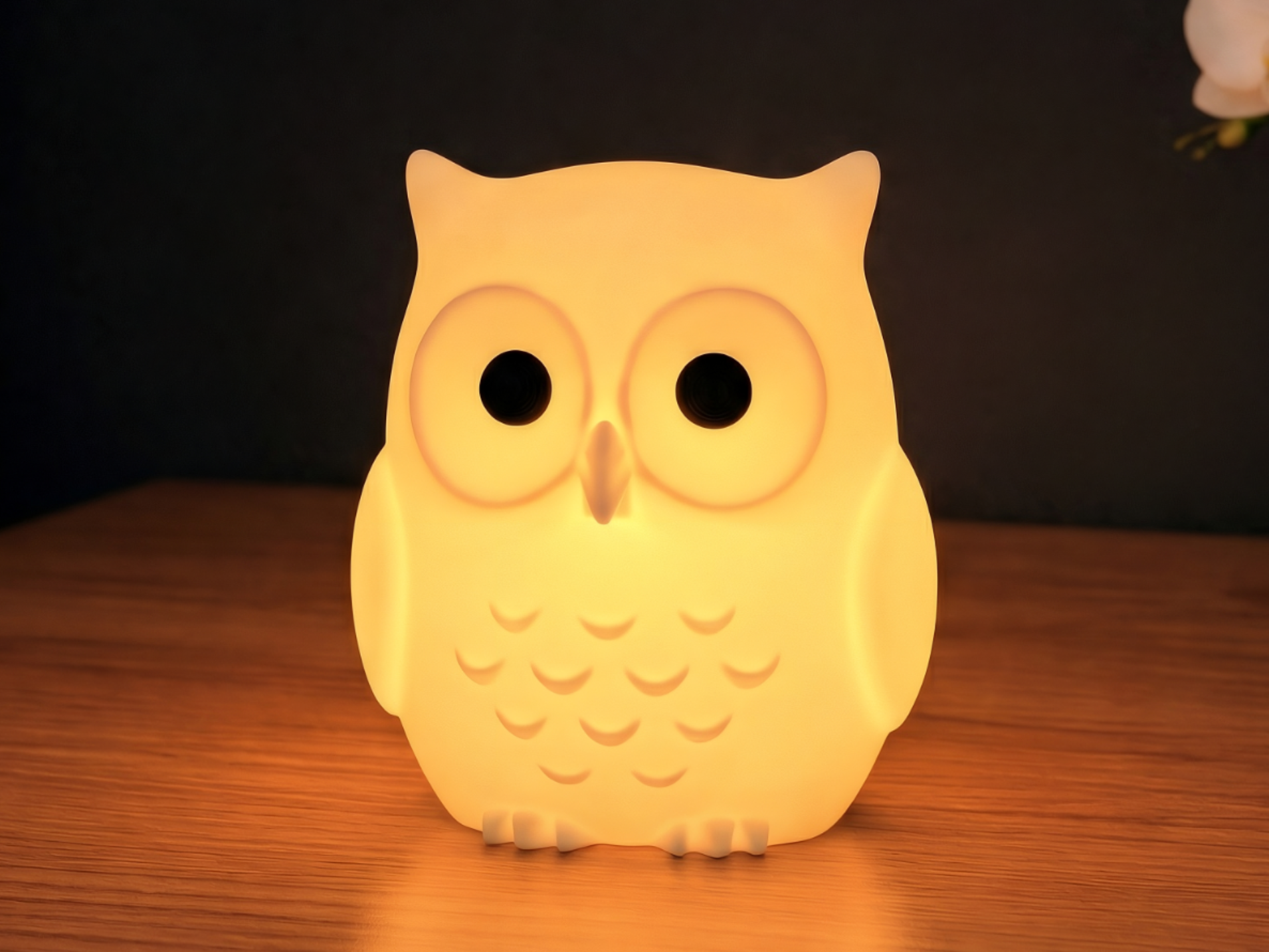 Cute Owl Nightlight – NO AMS Tealight and LED Lamp