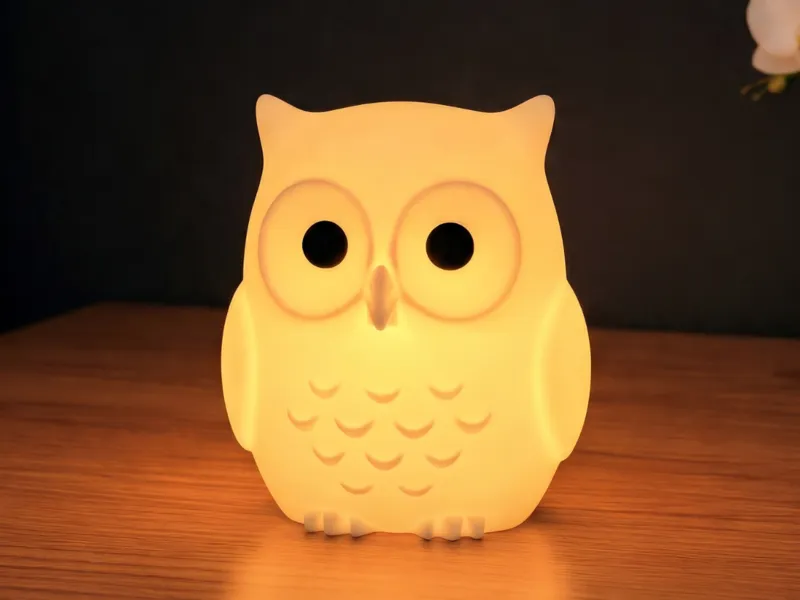Cute Owl Nightlight – NO AMS Tealight and LED Lamp