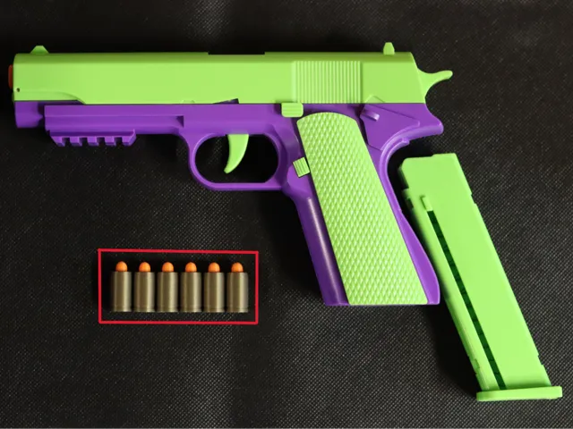 Replacement bullets for Toy Gun with Ejection