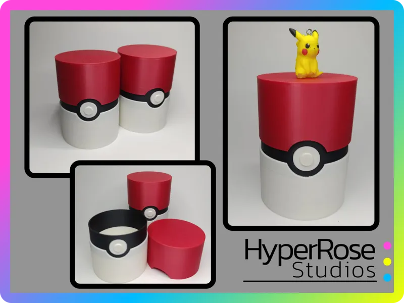 Pokebola bote cilindrico